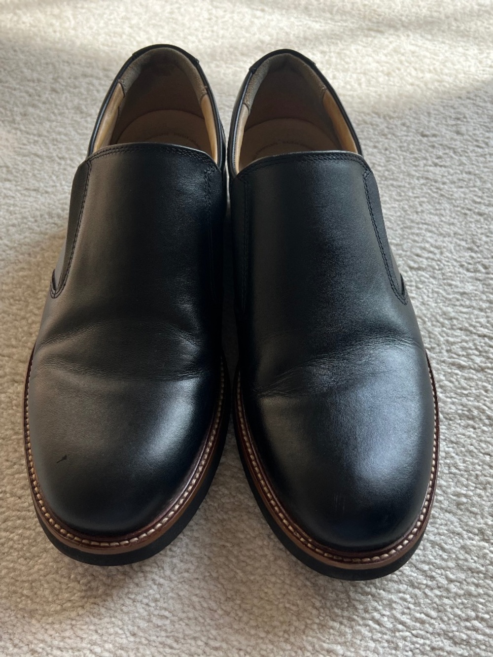 Samuel Hubbard Frequent Leather Traveler Men's Loafers Shoe Size 8.5
